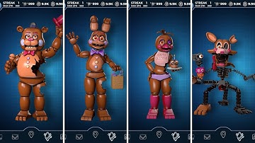 FNAF AR Chocolate Toy Animatronics Jumpscare & Workshop Animations