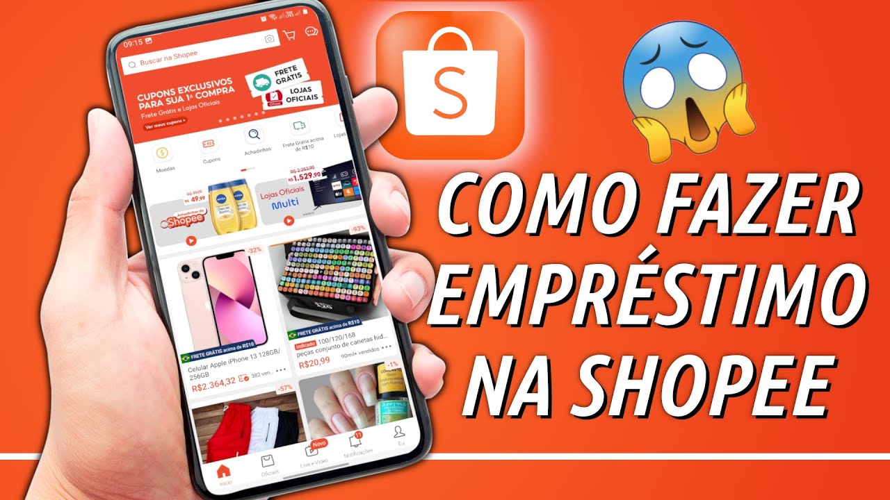 Como fazer EMPRÉSTIMO na Shopee - Passo a Passo - YouTube