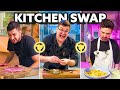 Every 8 Minutes We SWAP Kitchens And Must Use... Blue Cheese! | Sorted Food