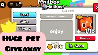 (Gifting HUGE PETS in PETS GO ) #roblox #trending @lclc01 @RazorFishGaming @DigitoSIM pls sub