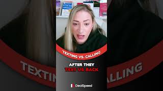 Texting vs Calling | iSpeedToLead #wholesaling #shorts
