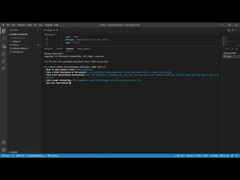 Readme.md generator