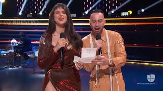 Paulina Rubio ganadora del premio “Canción Cumbia del Año” en Premio Lo Nuestro 2021