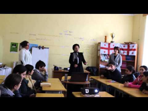 პროექტი \"წიგნი სიყვარულია\" შეხვედრა N2(1) სსიპ ქალაქ რუსთავის N12 სკოლაში