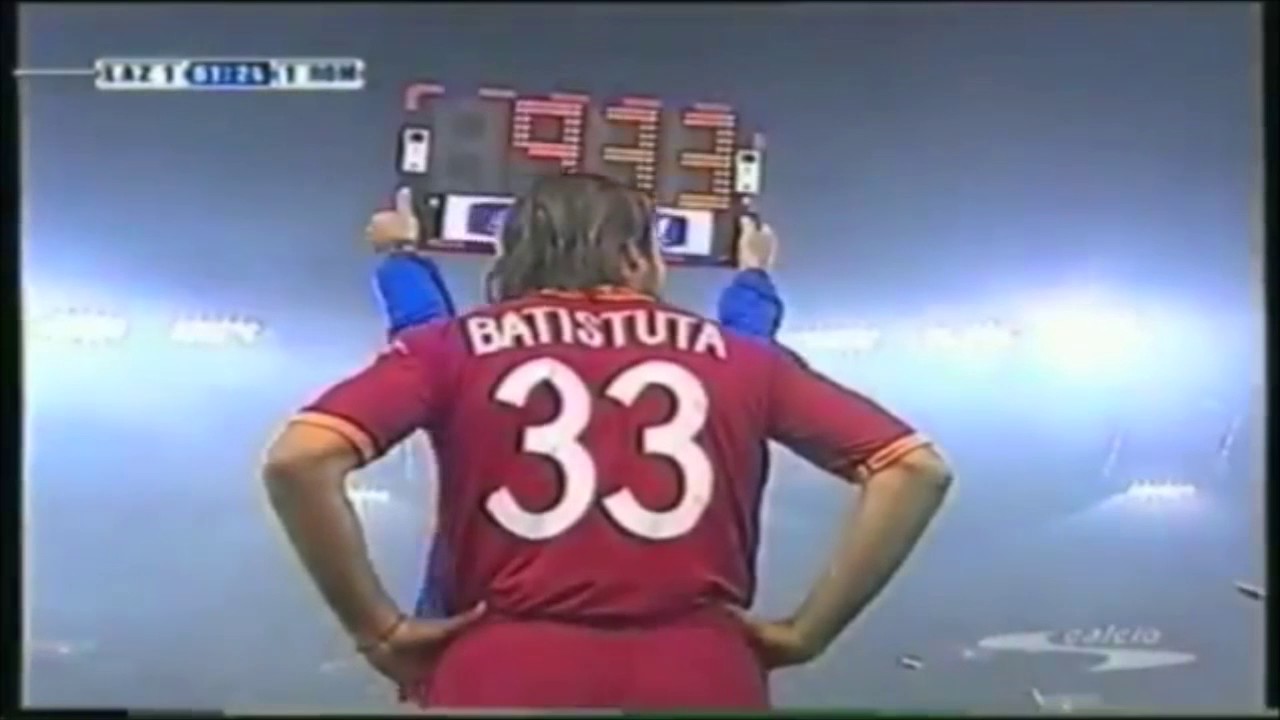 Gabriel Batistuta | Roma | 2002/2003 Highlights - YouTube