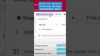 Grouping Records in Airtable