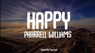 Pharrell Williams - Happy (lyrics)