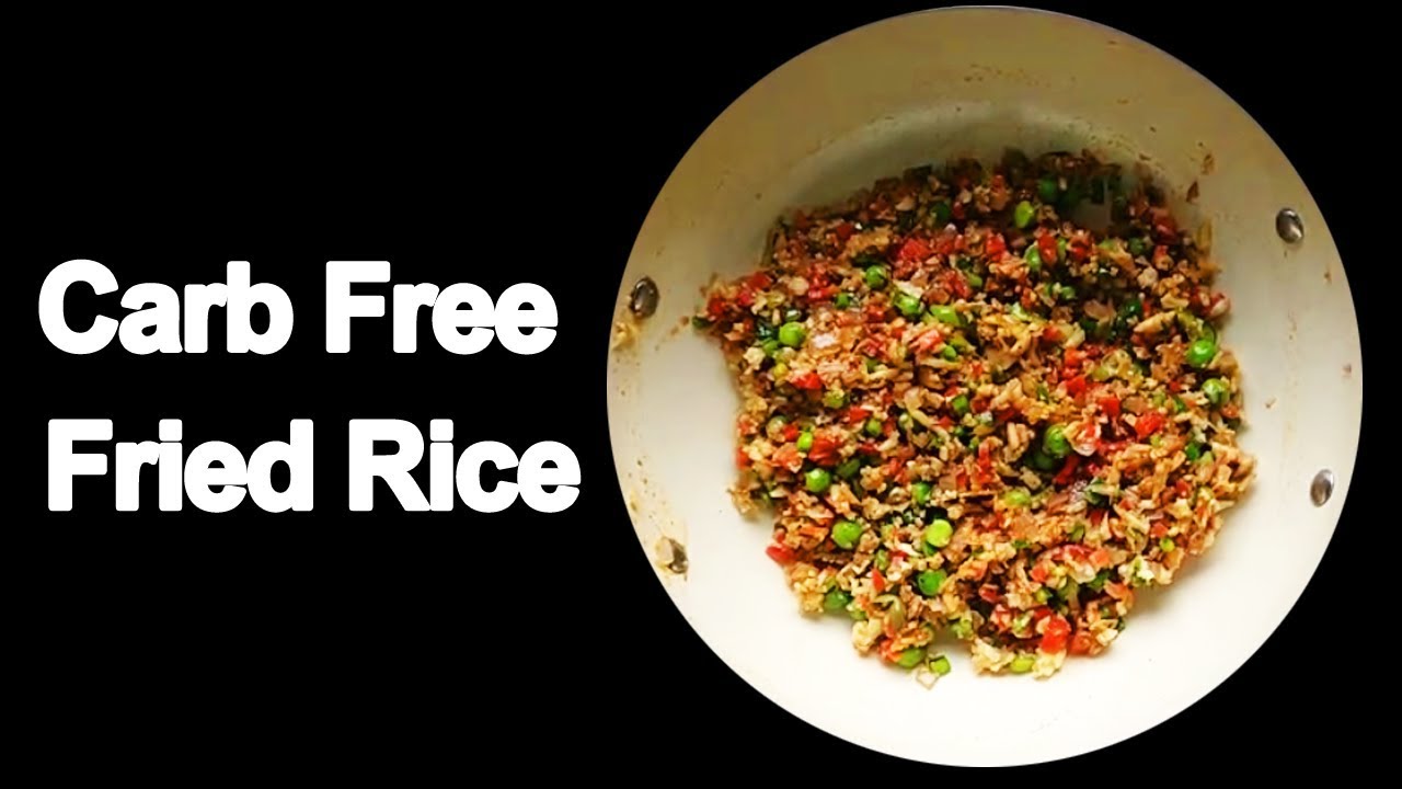 Carb Free Fried Rice How to make Carb Free Fried Rice YouTube