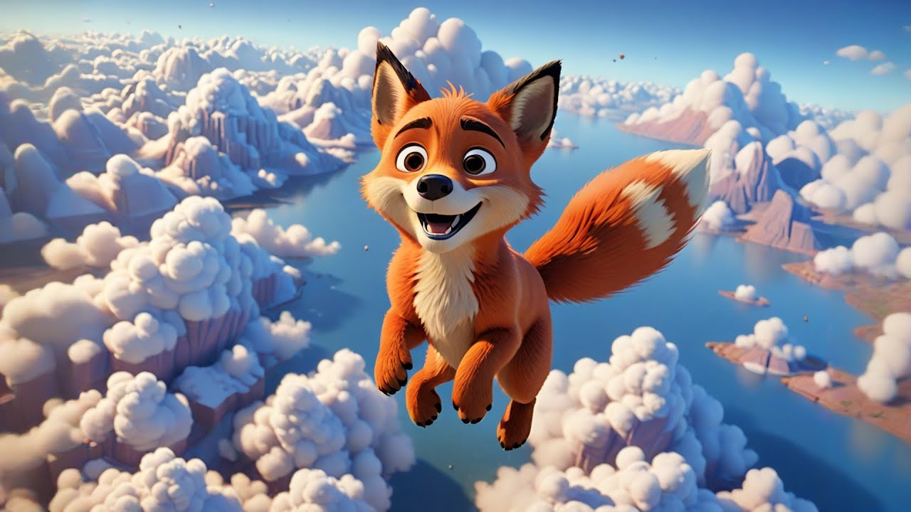 The Fox That Flew to the Zoo 🦊✈️ | Fun Story for Kids | Imaginative Animal Adventure