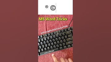 Ms Word Tricks #word #msword #pc #laptop #computer #windows #tech #viral #reels #shorts