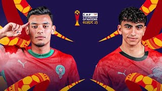 LIVE: MOROCCO U20 VS EGYPT U20 AFCON 2025 SEMI FINALS