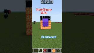 Aku membuat experiment portal jamur kaca Di minecraft #anresta #shorts