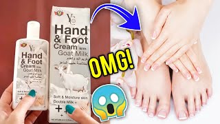 YC Hand And Foot Cream With Goat Milk | Honest Review | Goat Milk Cream screenshot 2
