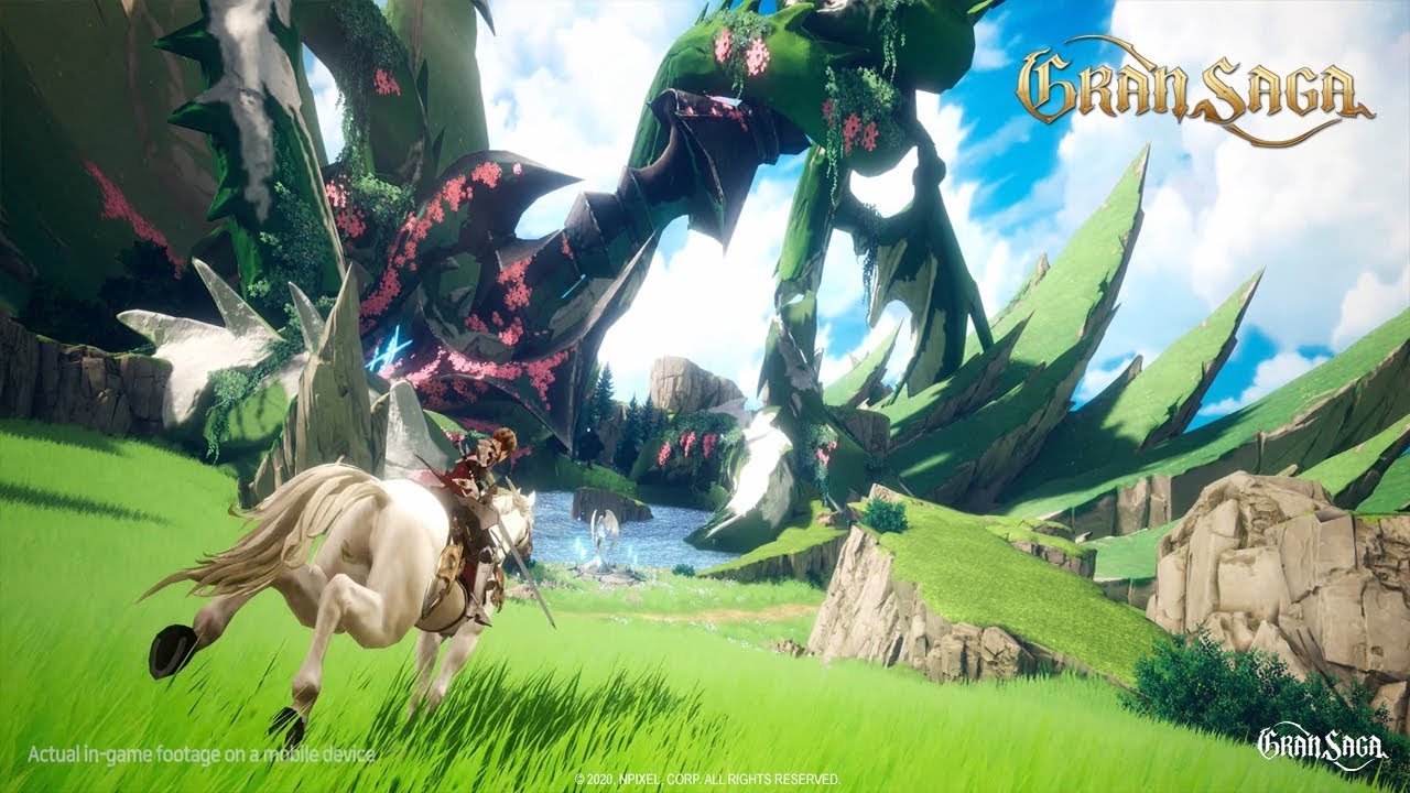 Gran Saga - Gameplay Trailer 2 - New Cross-Platform RPG Games 2020 - PC - Mobile