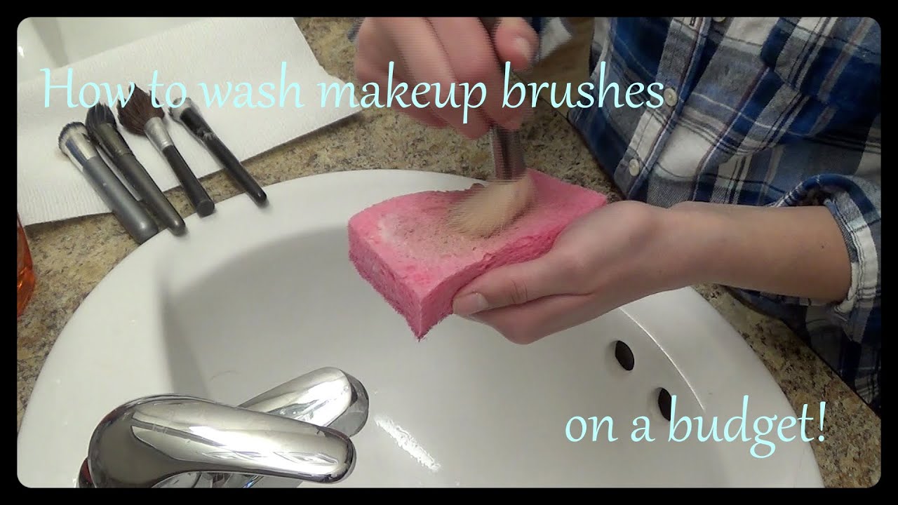 How to Wash Makeup Brushes on a Budget | Jordan Taylor