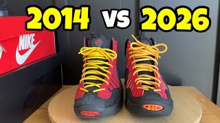 Nike Air Bakin Comparison 2014 vs 2026