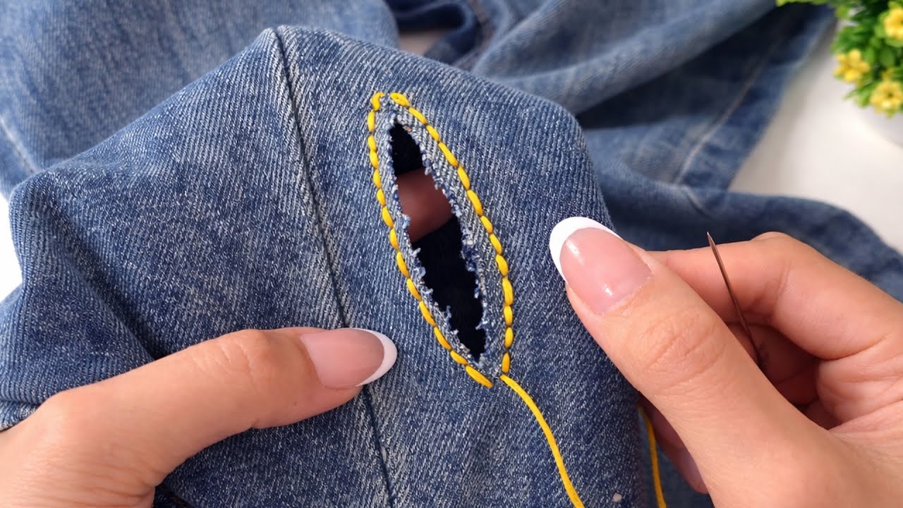 Заделайте любую дырку в одежде с помощью этих 7 гениальных советов!