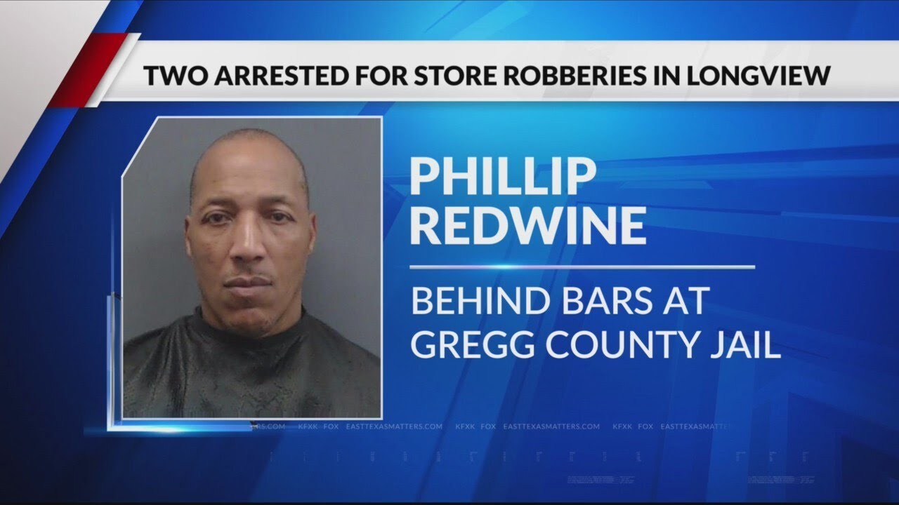 Longview Police arrest 2 in connection to store robberies - YouTube