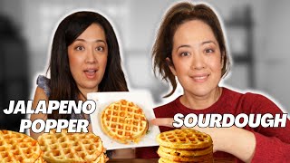 We Missed Sourdough Until We Tried This New Chaffle! Trying New And Exciting Chaffle Recipes