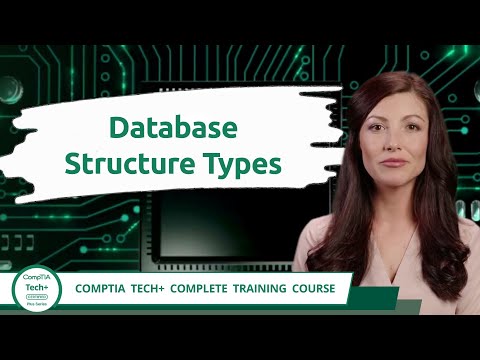 CompTIA Tech+ (FC0-U71) | Database Structure Types | Exam Objective 5.3 | Course Training Video