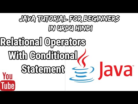 #8 Relational Operators Java Tutorial for Beginners 2020