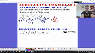 Sec 2-3 The Power Rule Part 1 - AP Calculus