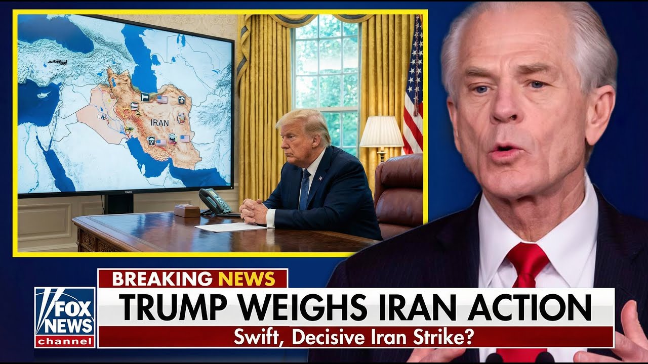 Trump Weighs Swift, Decisive U S  Military Action in Iran, Sources Say