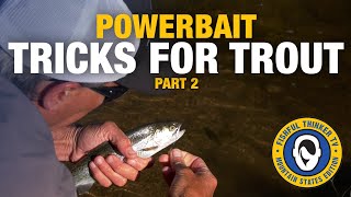 How to Fish Berkley Powerbait Trout Worms to catch Tons of trout! 