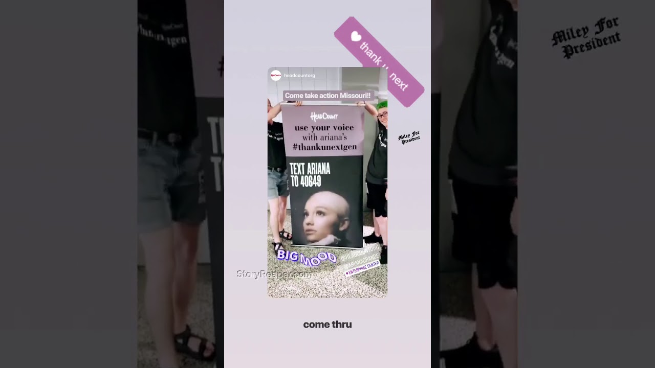 Ariana Grande Instagram Stories   Week of Jun 30 2019