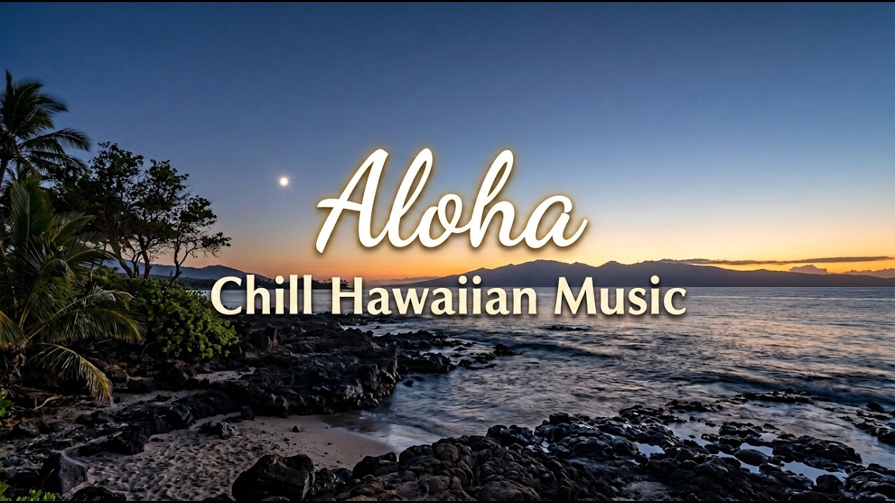 90 Min Hawaiian Music | Hoku Ao 〜夜明けの星〜 - YouTube