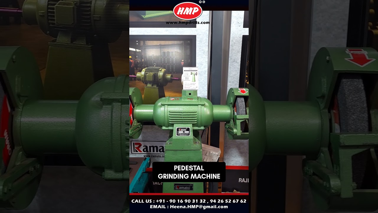 HMP® Belt Grinder ⚙️ | Belt Sander, Bench Grinder & Buffing Polisher | Manufacturer Rajkot India