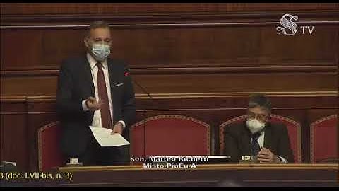 Richetti - Il mio intervento in Senato, voto sullo scostamento di Bilancio (26.11.20)