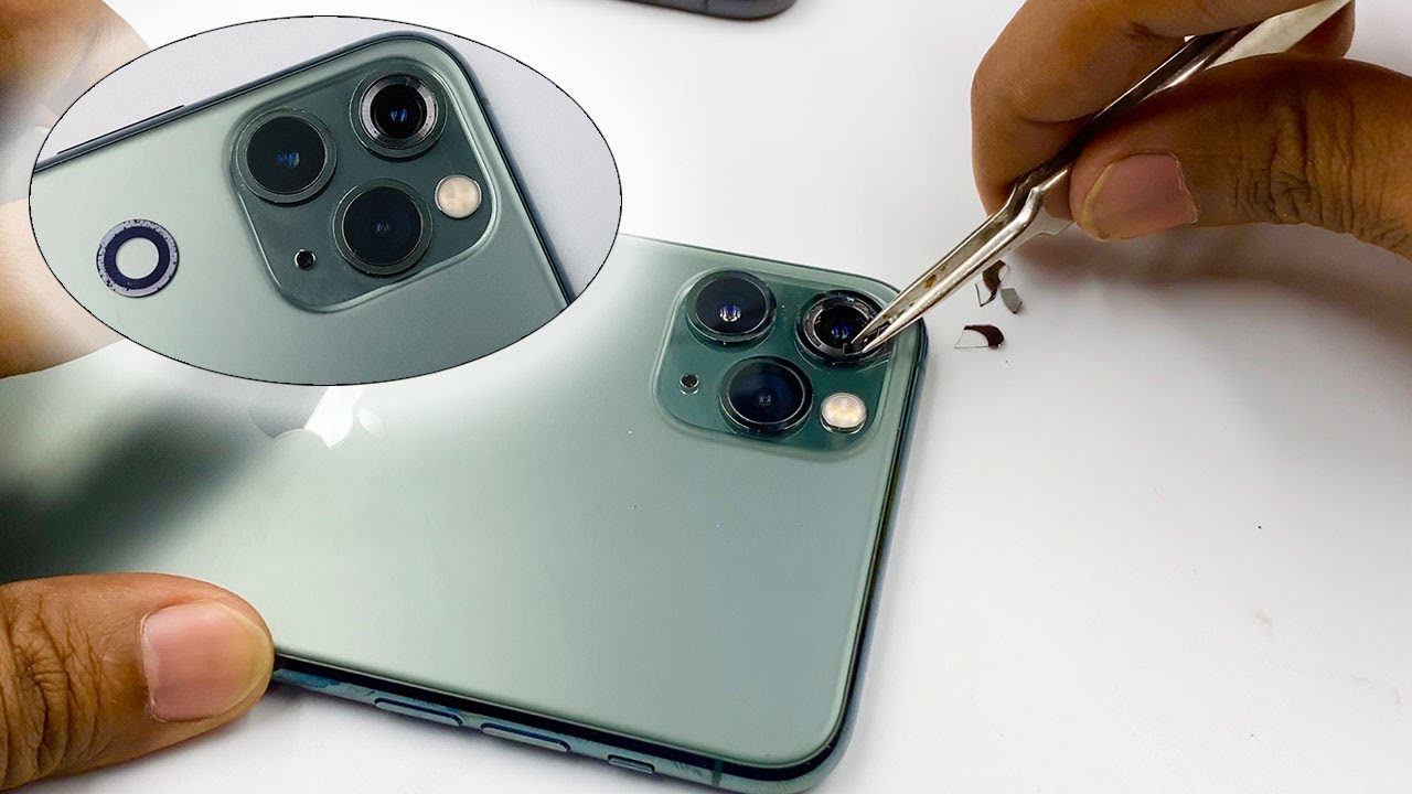 IPhone 11 Pro Max Camera Lens Cracked Len Replacement Cost YouTube