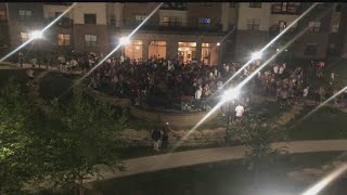 Large gathering outside student apartments violated health guidelines, YSU says