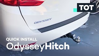 Get a hitch for $150 / 30min install Honda Odyssey 2018