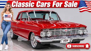 15 Incredible Classic Cars & Pickups for Sale at Great Prices