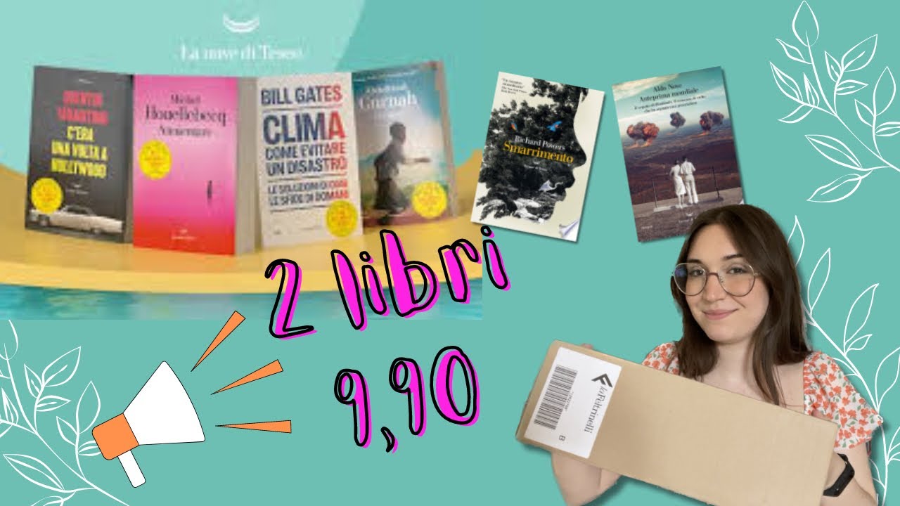 1+1 La Nave di Teseo || consigli e bookhaul