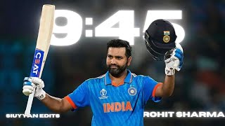 9.45 X Rohit Sharma | Beat Sync | Siuyyan Edits screenshot 1