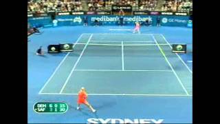 Dinara Safina v Elena Dementieva WTA Sydmey Medibank International  Highlights