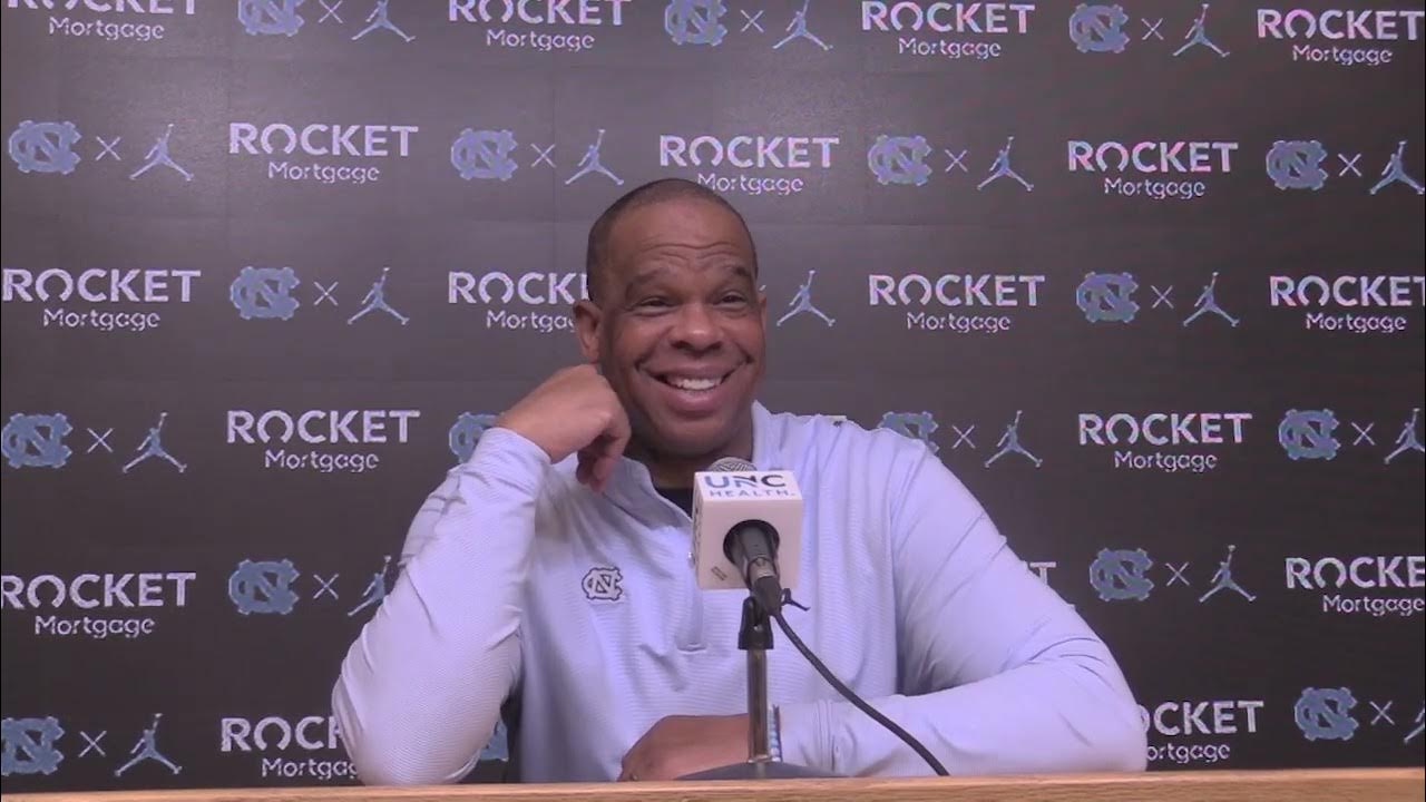 Video: Hubert Davis Post-Notre Dame Press Conference