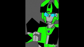 MEET CHARGER CHAOS! #Oc #shorts #speedpaint #ibispaintx #transformers