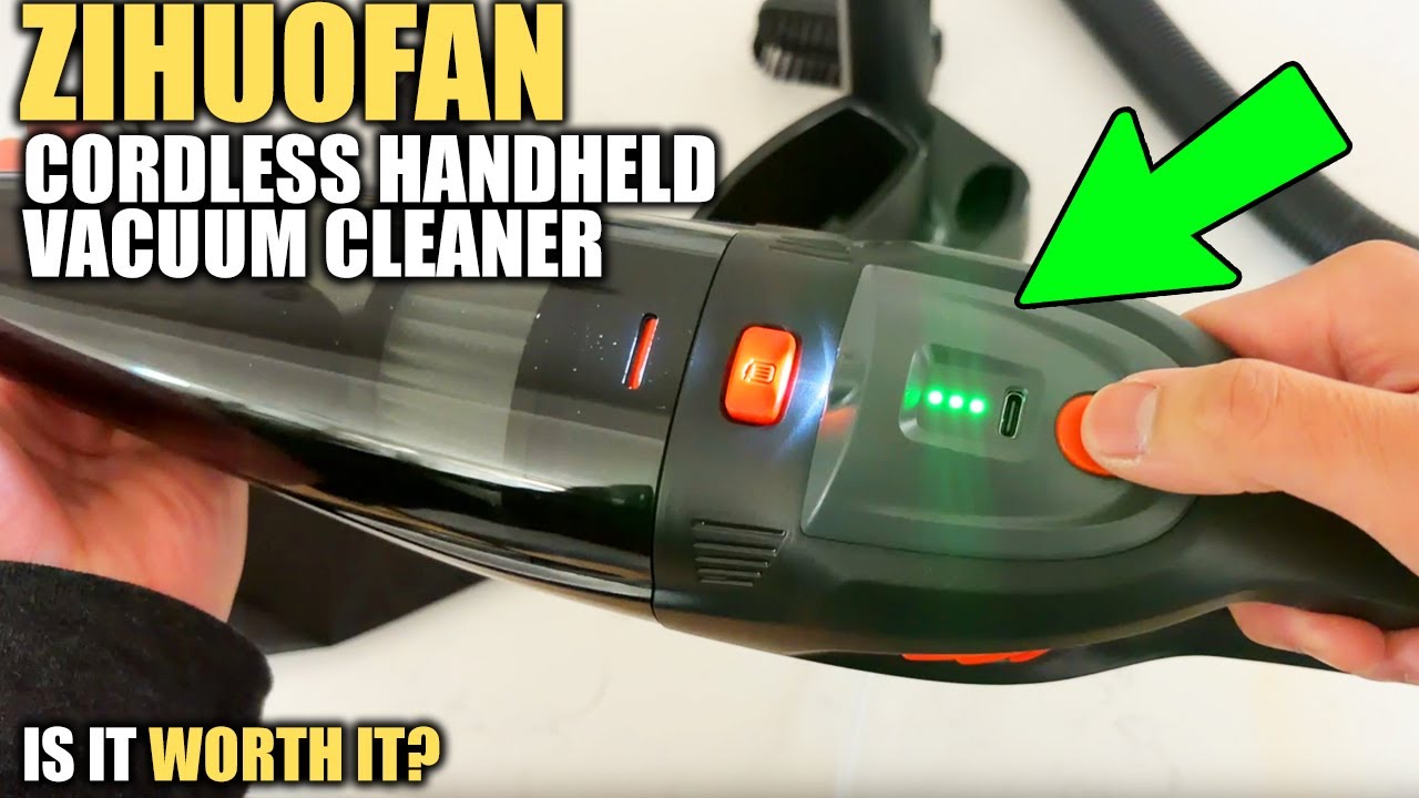 Я протестировал беспроводной ручной пылесос Zihuofan (обзор).