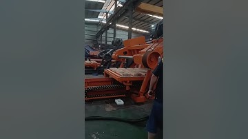 Automatic Granite Kerbstone Machine Line:Cutting,Slicing,Chamfering,Flaming,Discharging machine