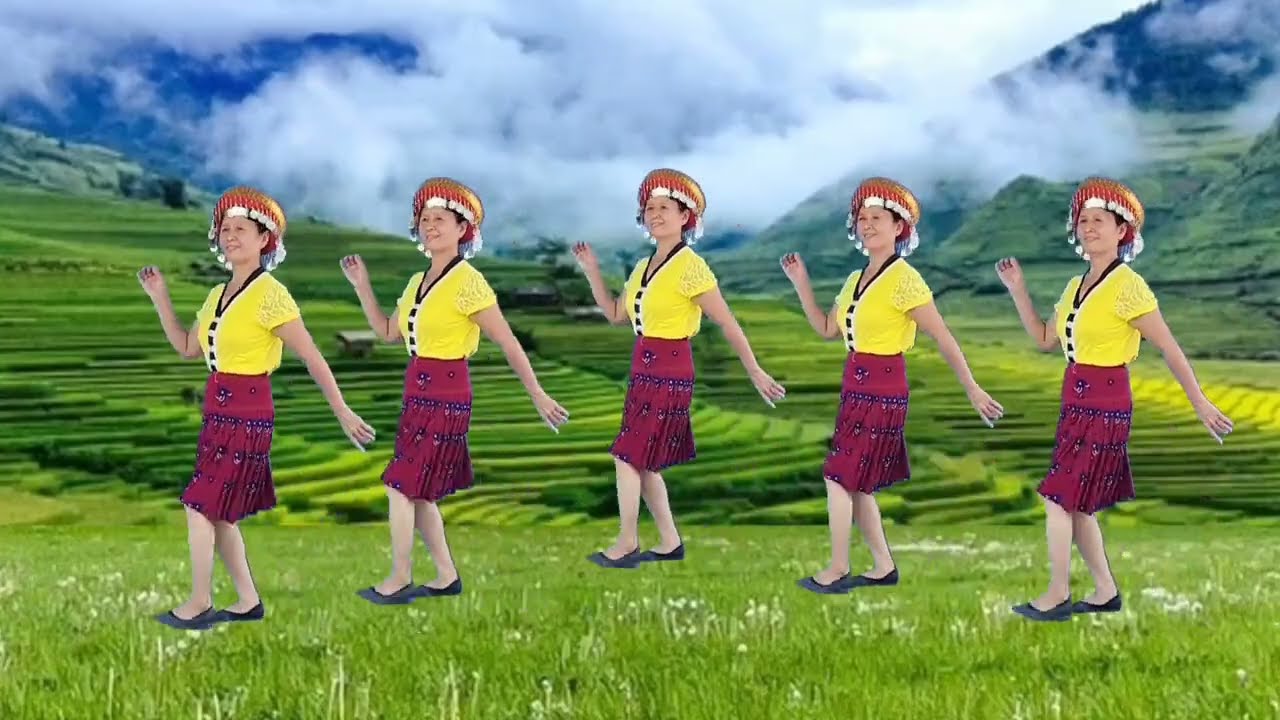 Dân vũ trên nền nhạc bài nhảy sạp truyền thống của Việt Nam