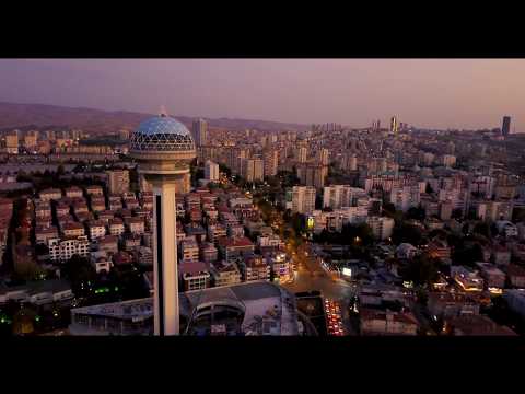 Drone flying over Ankara | Drone Video 4K