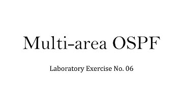 Data Communication and networking 3-Laboratory Exercise  06