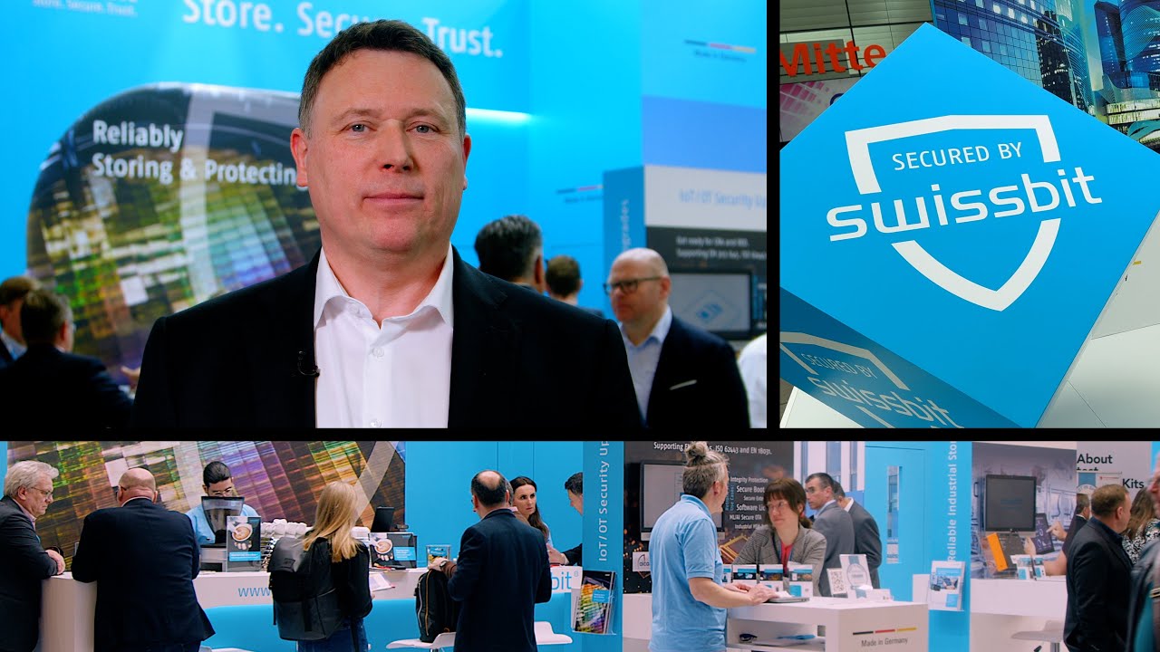Future of your company: the security of your data | Videostatement at embedded world 2025 | Swissbit