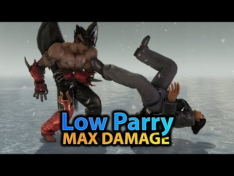 Devil Jin Low Parry Combos | Max Damage