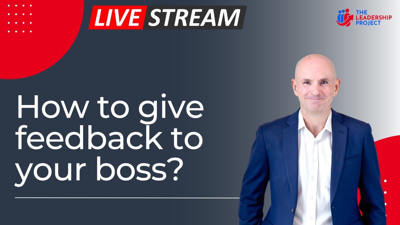 How to give feedback to your boss? - YouTube