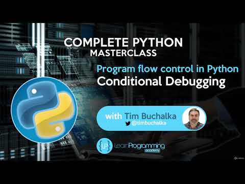 48  Conditional Debugging | Python for life